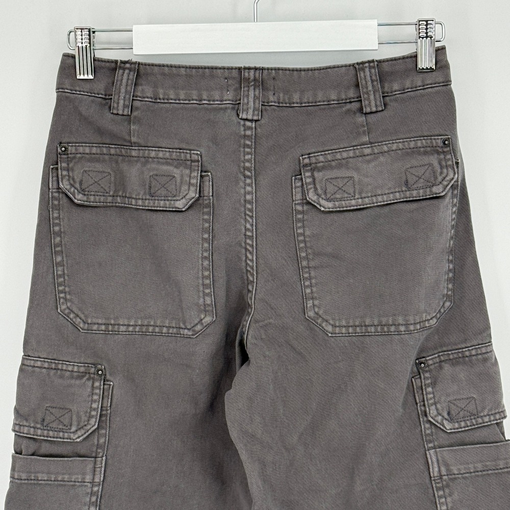 Garage Y2K Gray Cargo Pants Utility Pocket Low‎ Rise Size 01 - Picture 4 of 7